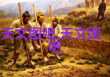 白桃松木静谧森林中的古典诗篇