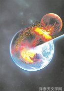 撞出月球改变地球45亿年前遗迹至今深埋地下